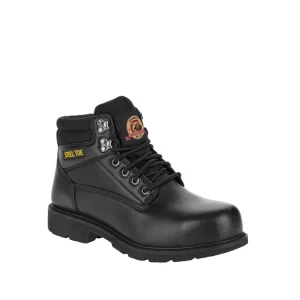 Steel Toe Work Boot - Black