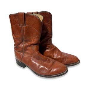 Justin Cowgirl Boots - Brown